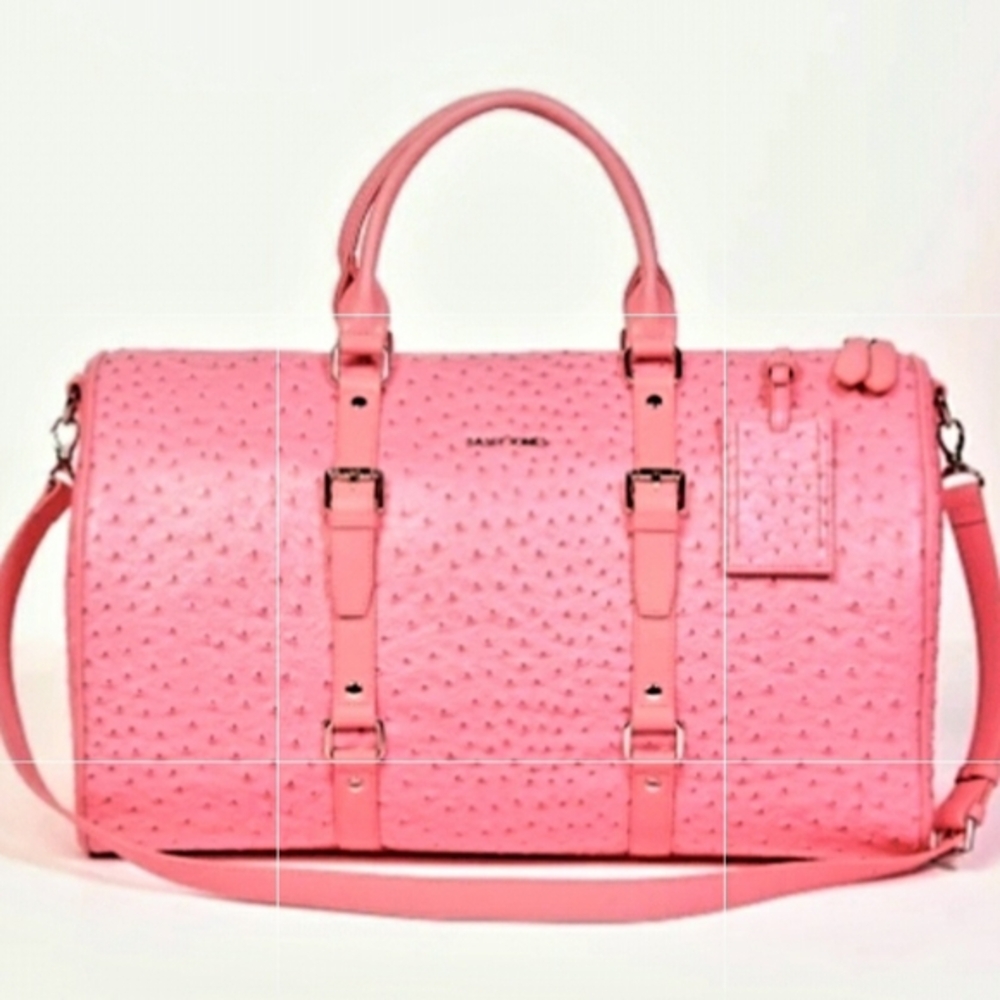 NWT Sassy Jones Pink Pamela Weekender Duffle